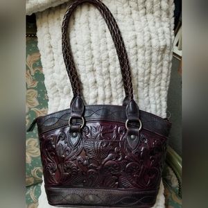 Patricia Nash Tooled Leather bag